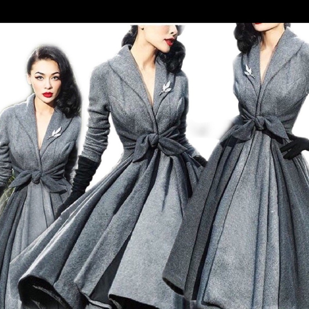 💖 Hostess pick 💖Vin.style  A-Line Collar waist